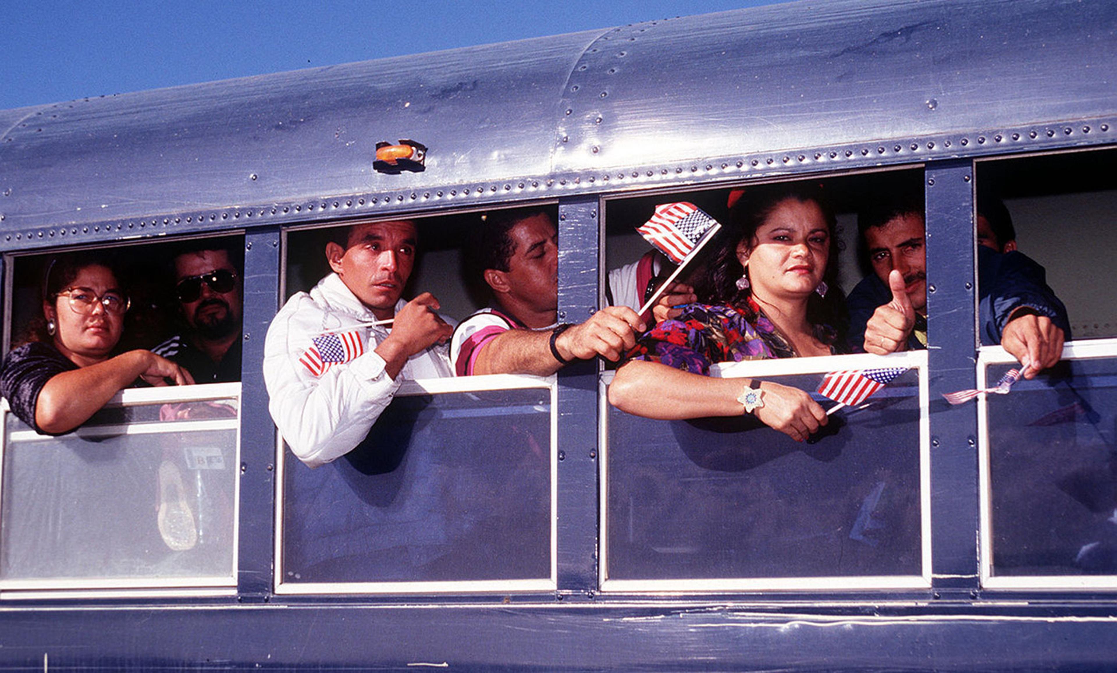 <p>Cuban refugees granted asylum in the USA in September 1996. <em>Photo courtesy Wikipedia</em></p>