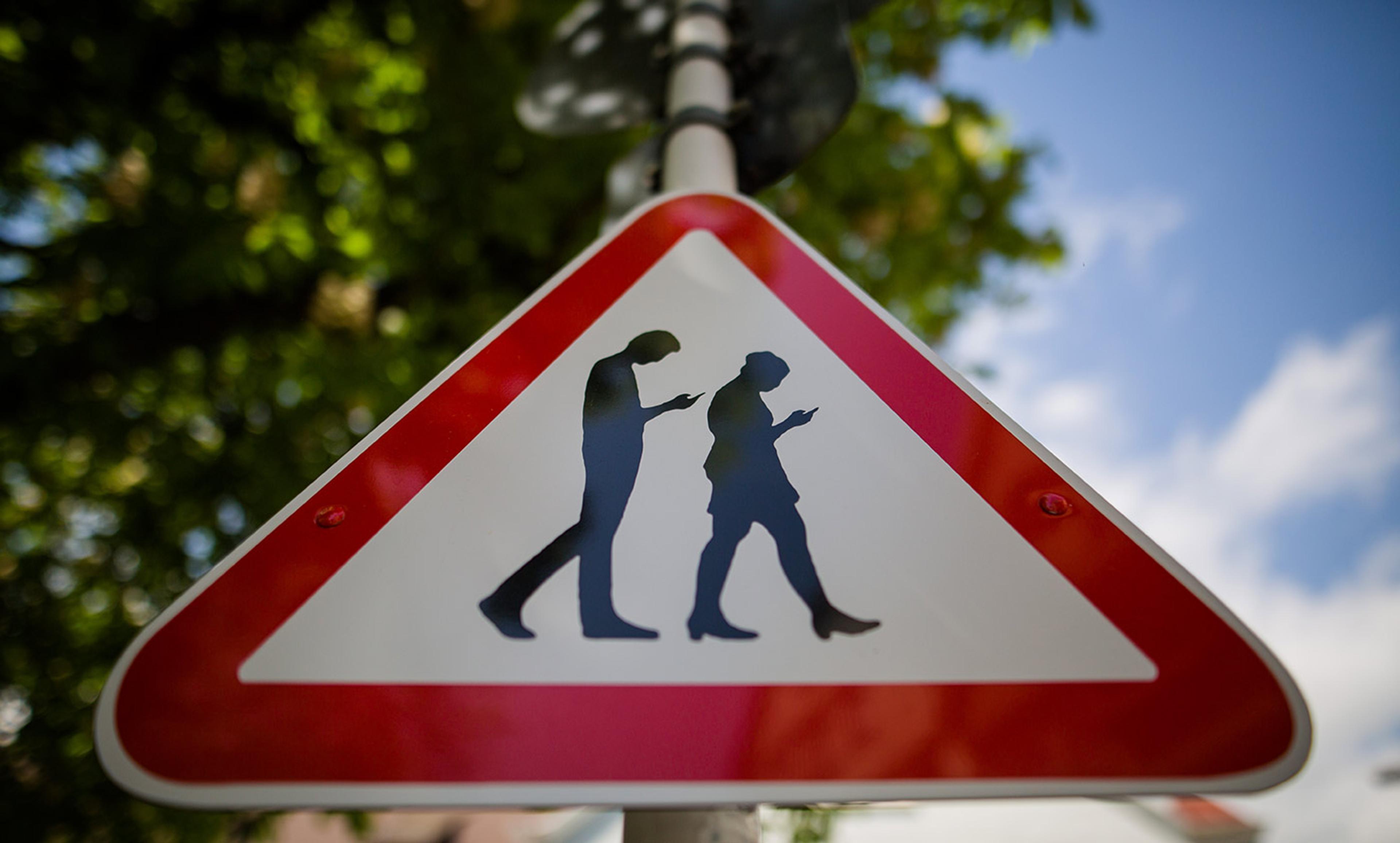 <p>Street sign in Reutlingen, southern Germany. <em>Photo by</em> <em>Christoph Schmidt/dpa/AFP/Getty</em></p>