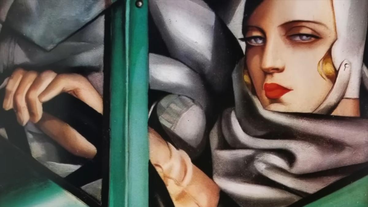 Great art explained: Tamara in the green Bugatti