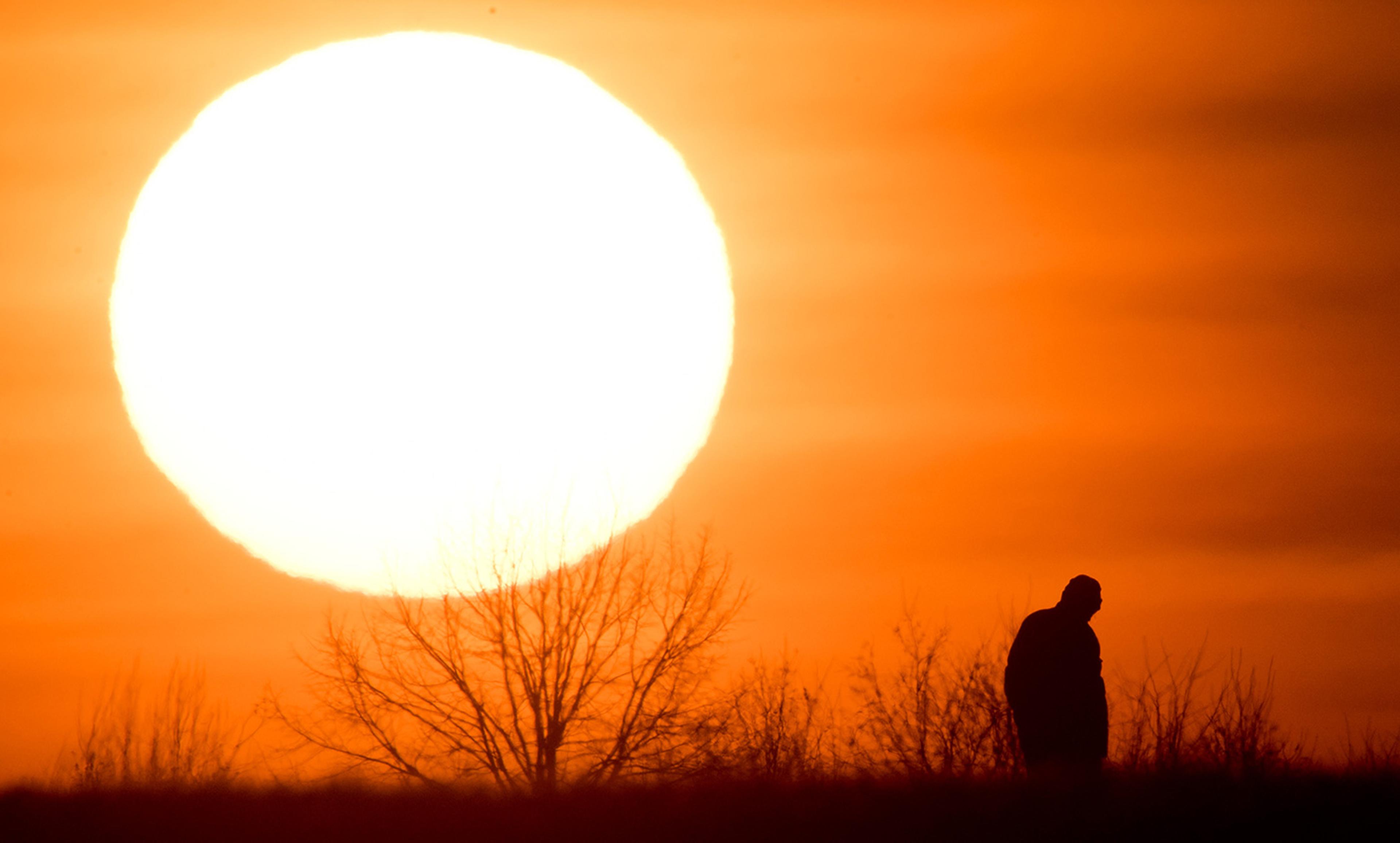 <p>Winter solstice. <em>Photo by Julian Stratenschulte/Dpa/Getty</em></p>