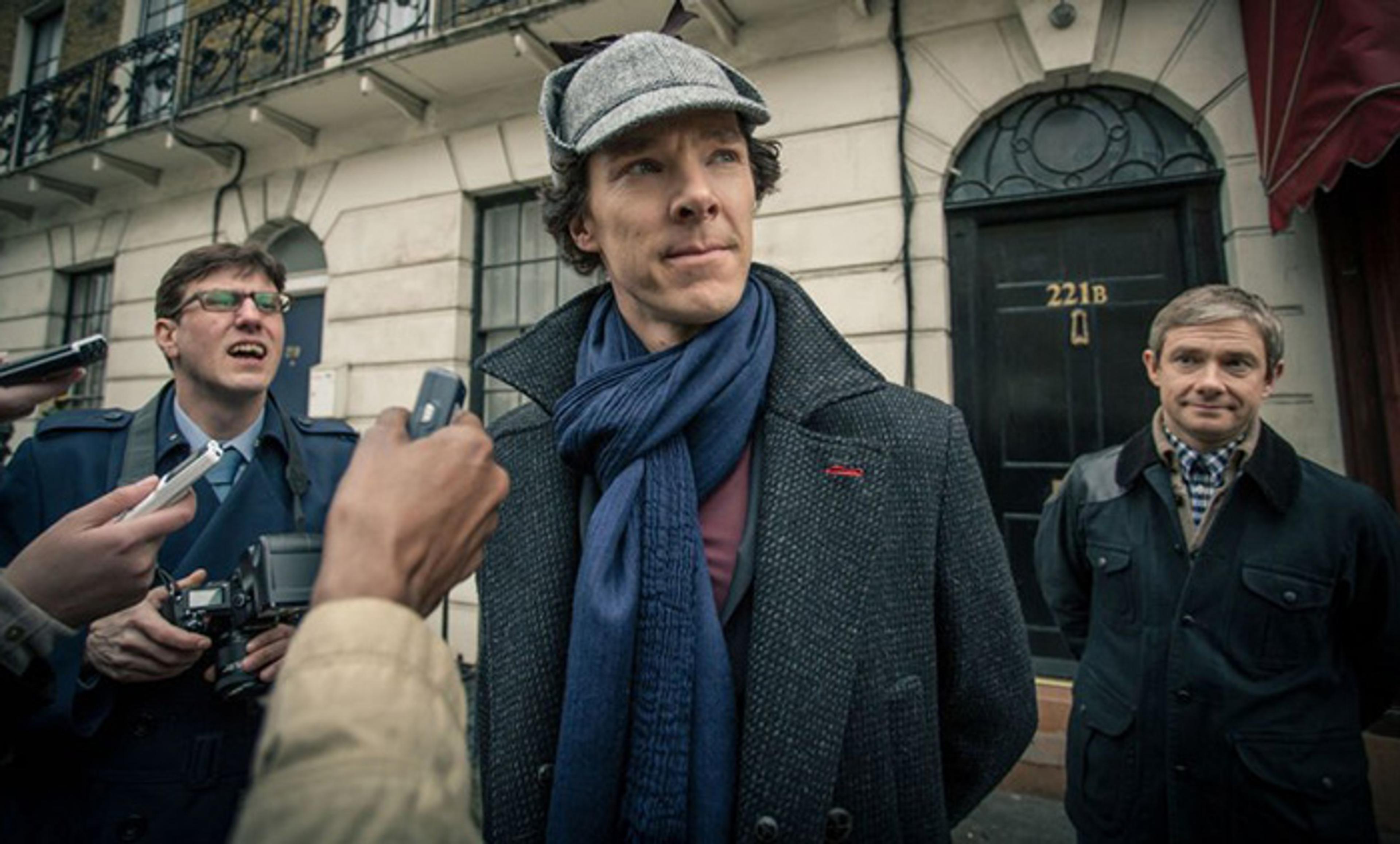 <p>Benedict Cumberbatch says playing Sherlock Holmes affects his off-screen persona. <em>Photo courtesy BBC/Hartswood Films</em></p>
