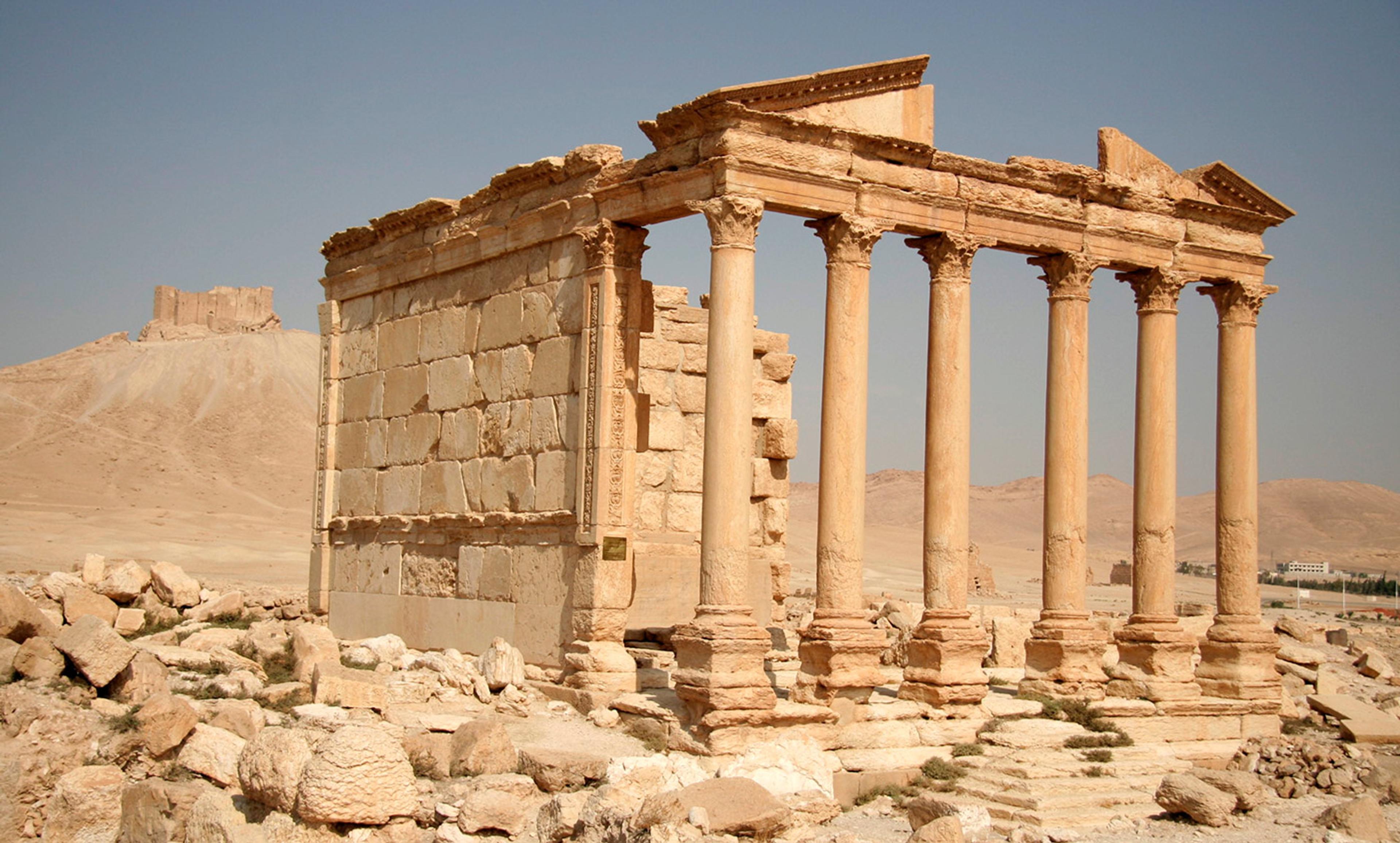<p>Funeral temple No 86 in Palmyra. <em>Courtesy Wikipedia</em></p>