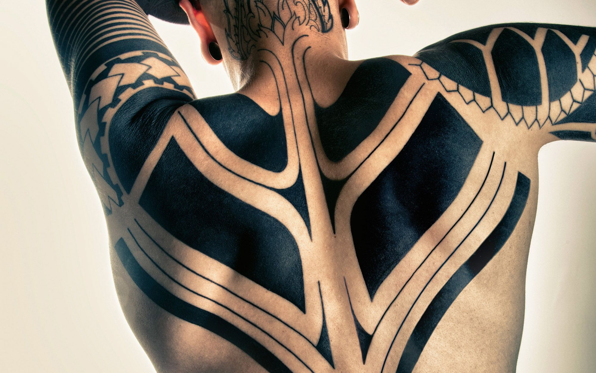 A tattoo is shown on the shoulder of University of San Diego basketball  player Rob Jones during an interview at USD Monday, March 17, 2008 in San  Diego. Jones is the grandson