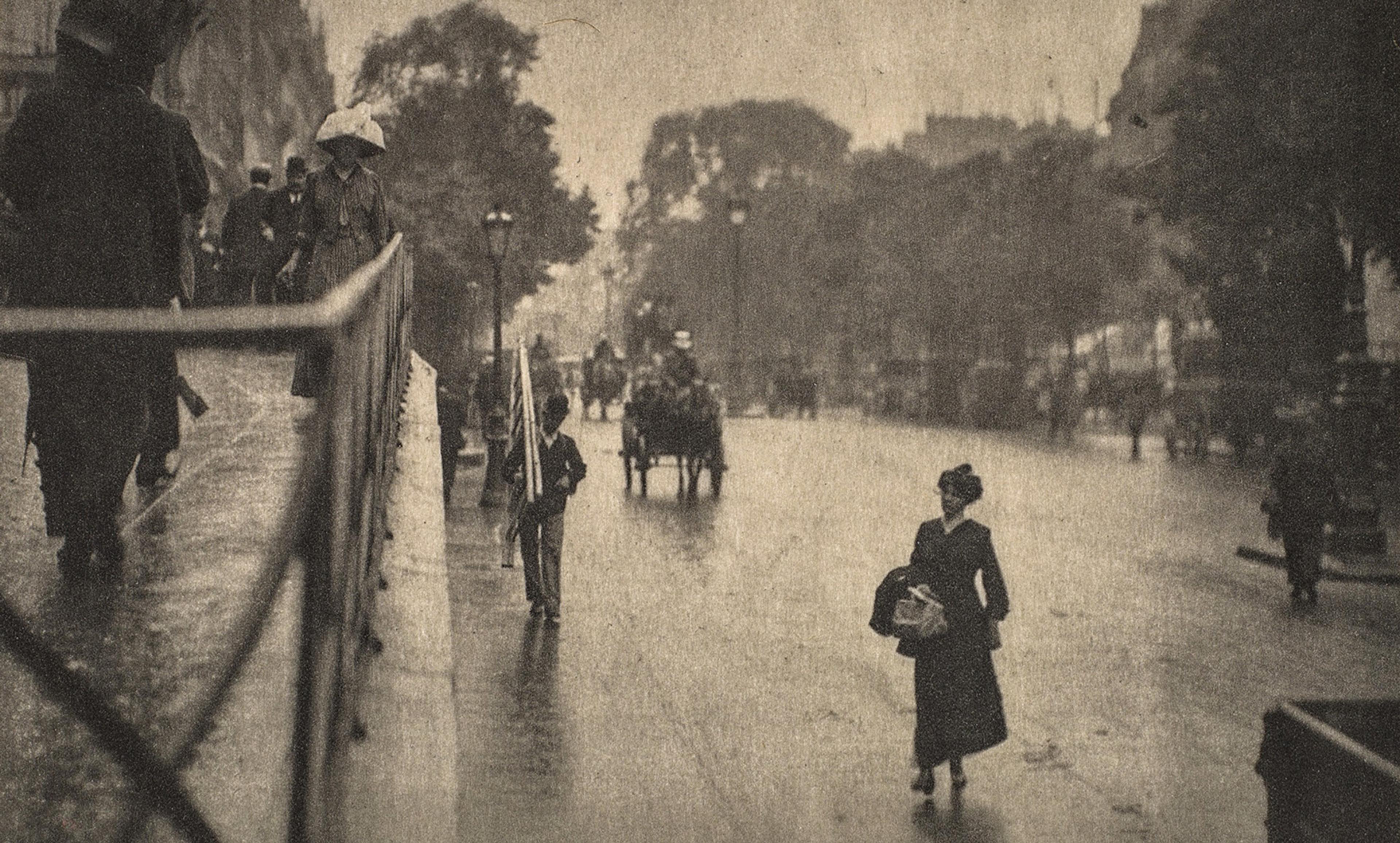 <p>Detail from <em>A Snapshot, Paris</em> (1911), by Alfred Stieglitz. <em>Courtesy of The Metropolitan Museum of Art, New York/Wikipedia</em></p>