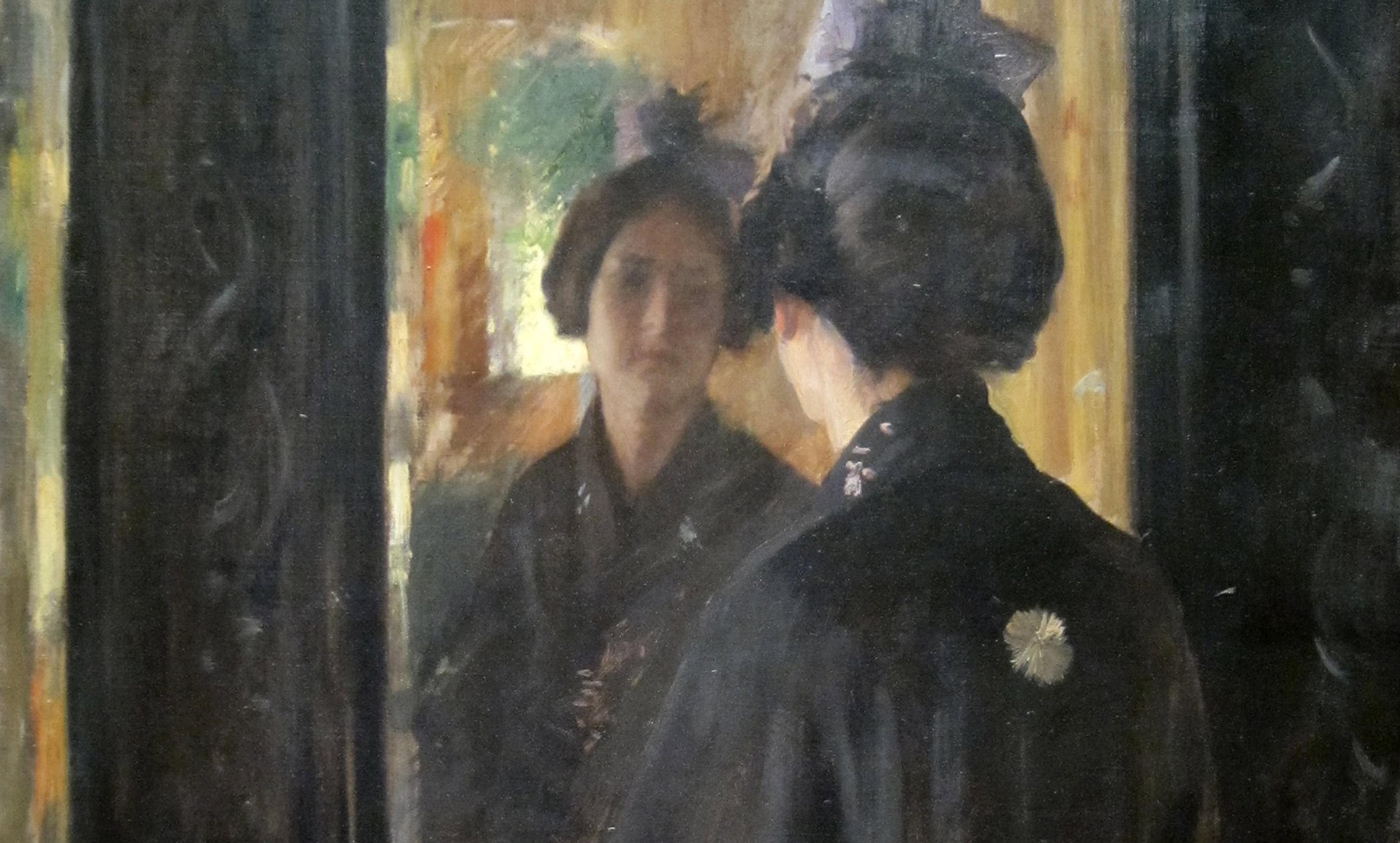 <p><em>The Mirror</em> (<em>c</em>1900) by William Merritt Chase. <em>Courtesy Cincinnati Art Museum/Wikipedia</em></p>
