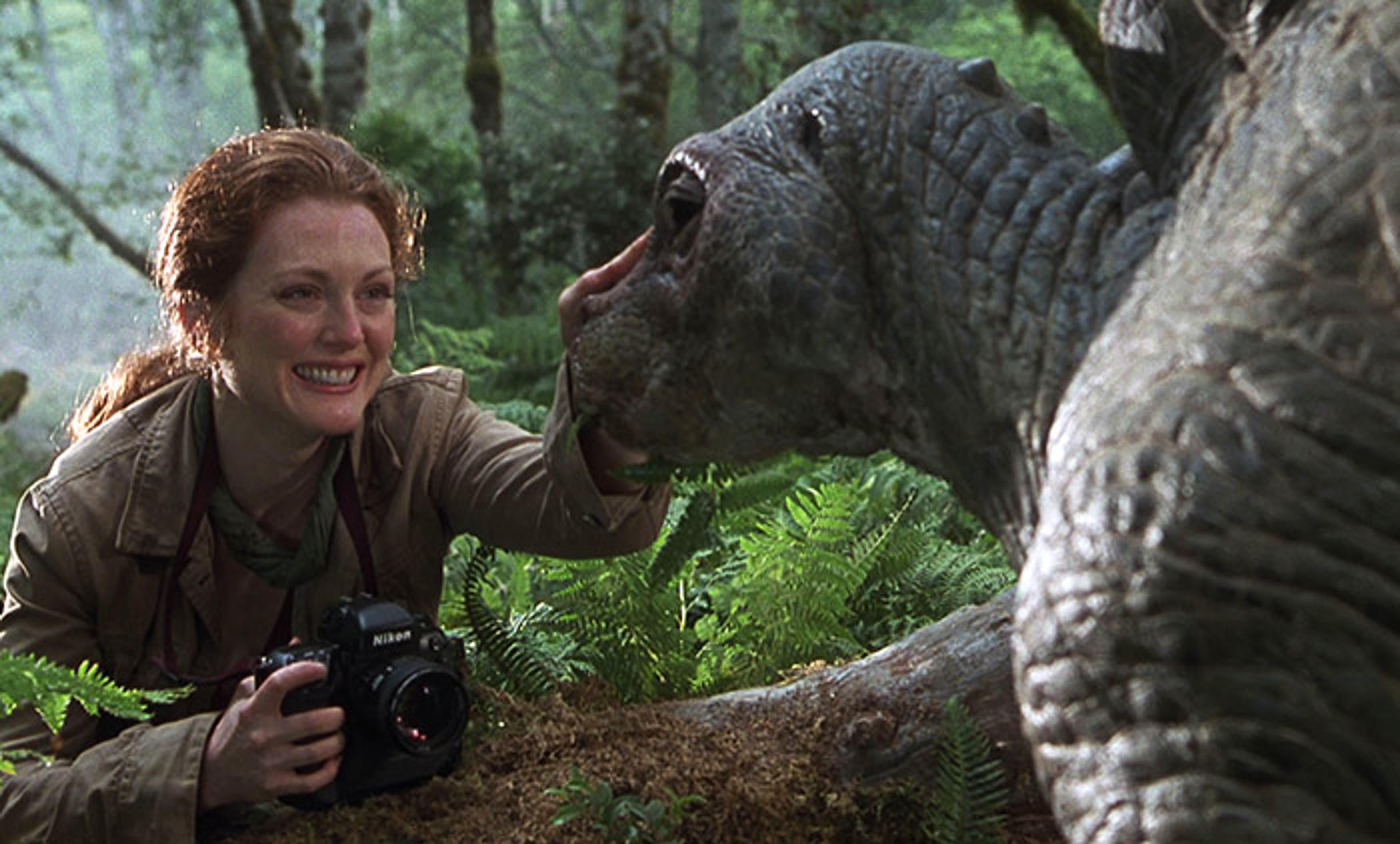 <p>I know what you mean. Maybe. Julianne Moore in <em>The Lost World: Jurassic Park </em>(1997). <em>Photo courtesy Universal Pictures</em></p>