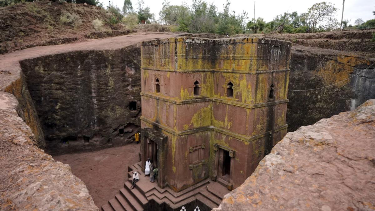 Africa’s cultural landmarks: rock-hewn churches of Lalibela, Ethiopia