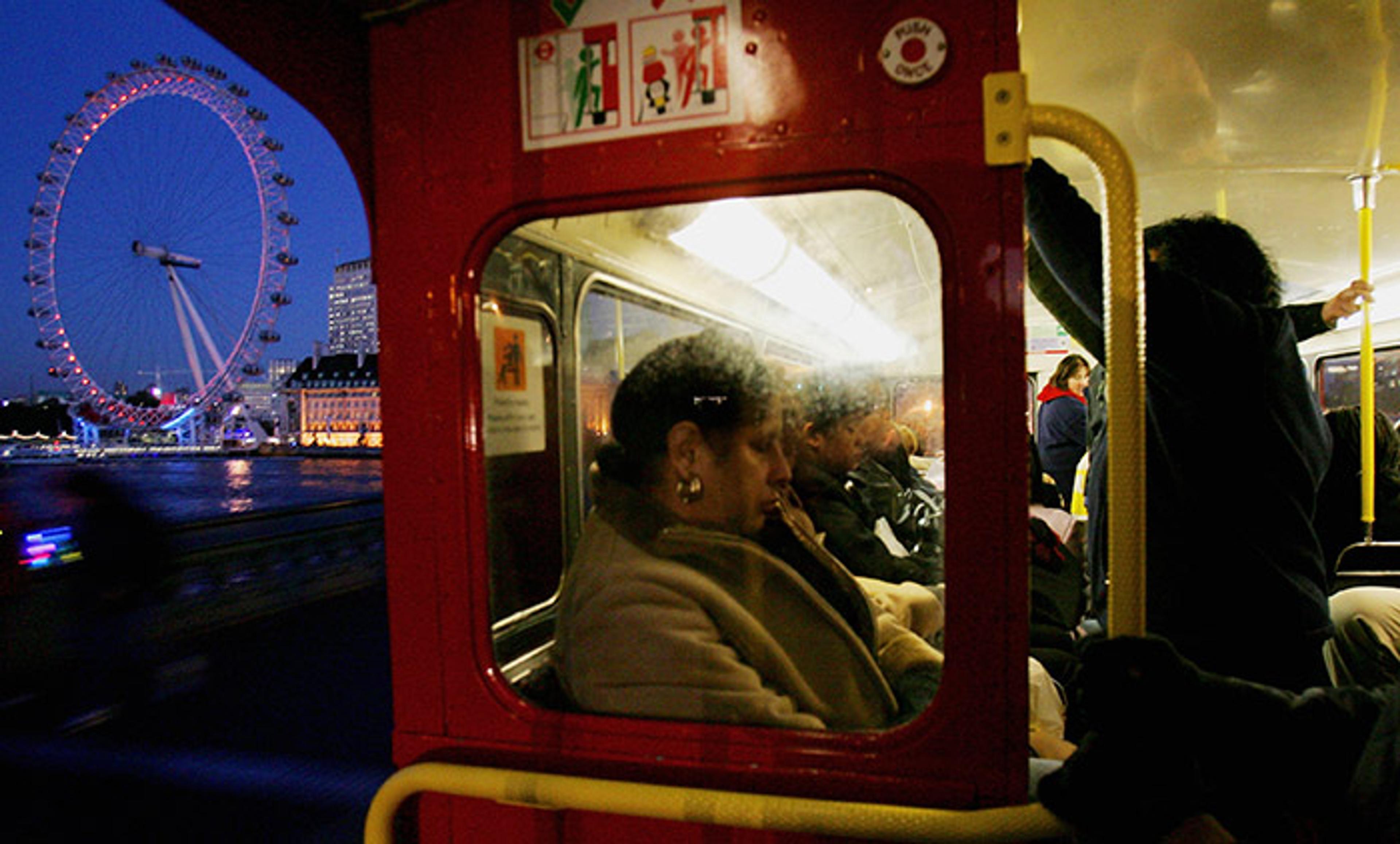 <p>Reasonable passengers aboard the Clapham Omnibus. <em>Photo by Daniel Berehulak/Getty Images</em></p>
