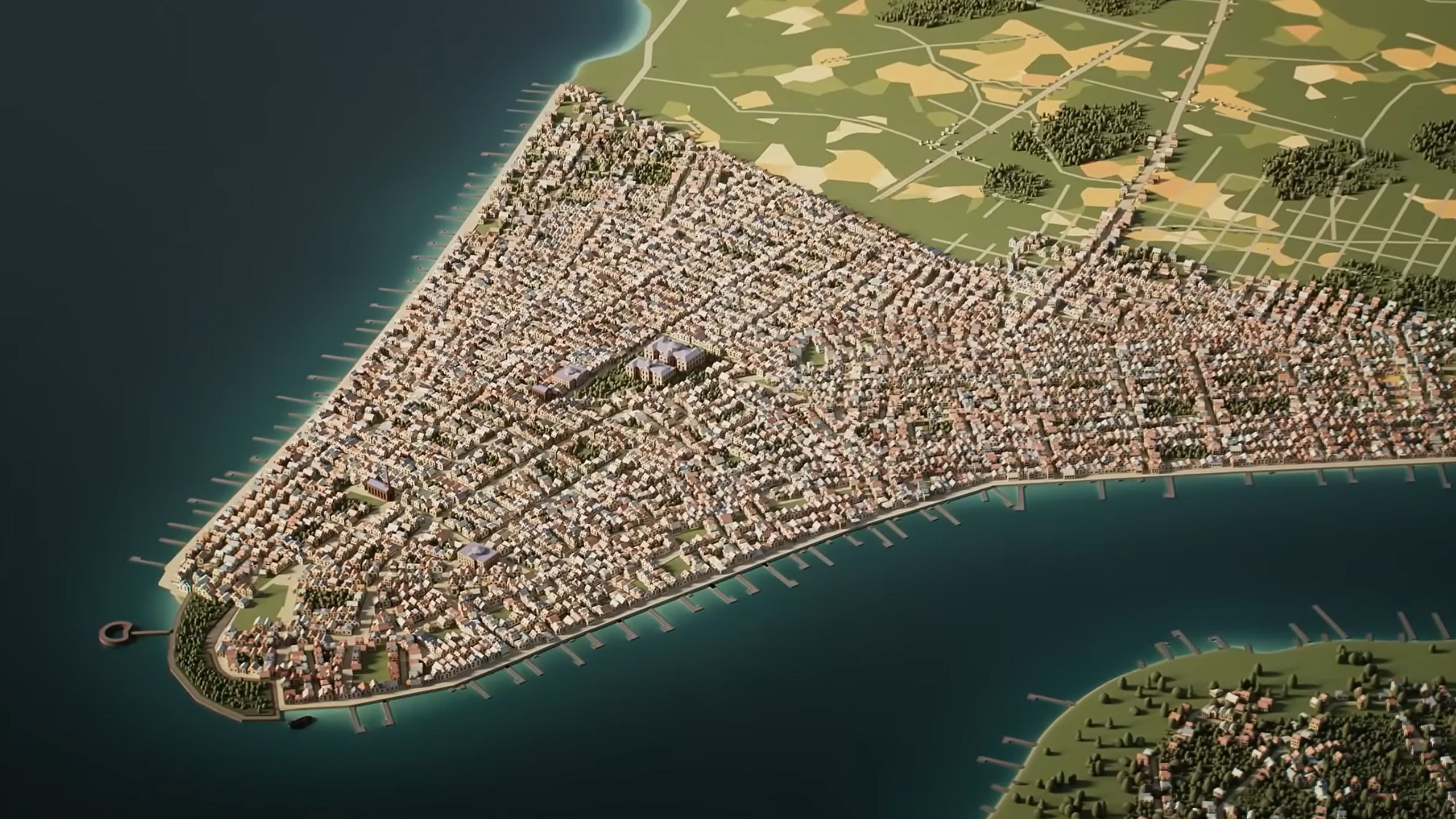 Why can concave surfaces look convex when viewed from overhead