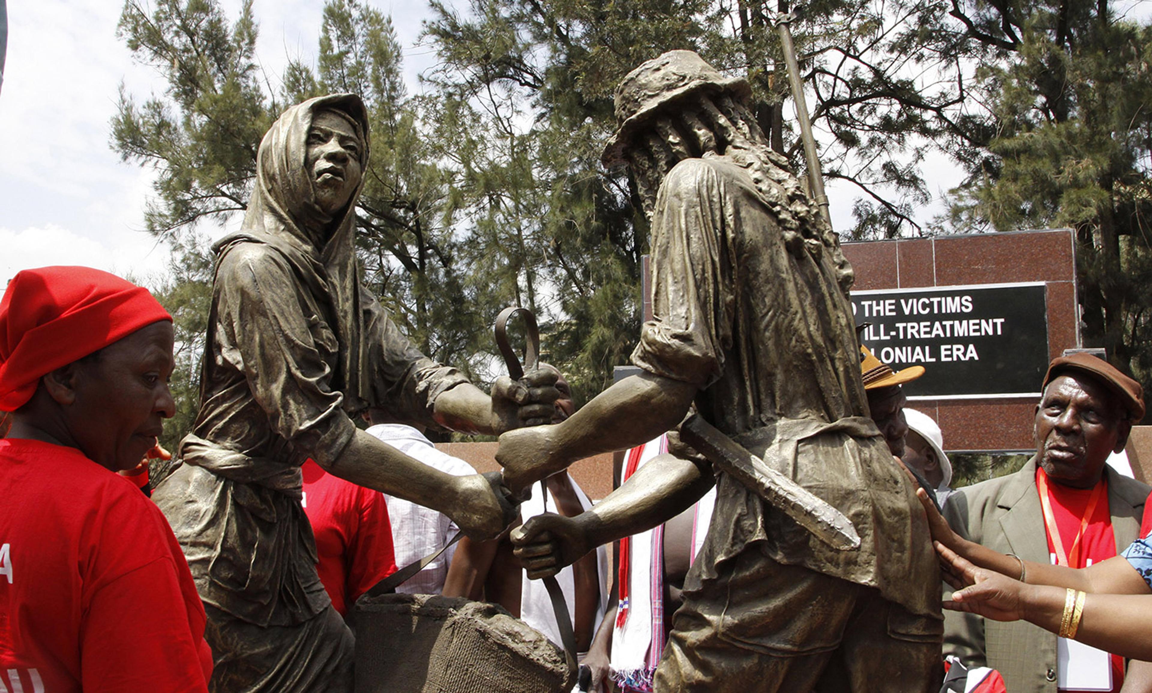 <p>Unusually, the British government issued an apology for abuses during the so called Mau Mau uprising in Kenya: ‘The British government recognises that Kenyans were subjected to torture and other forms of ill-treatment at the hands of the colonial administration.’ <em>Photo by Rex</em></p>