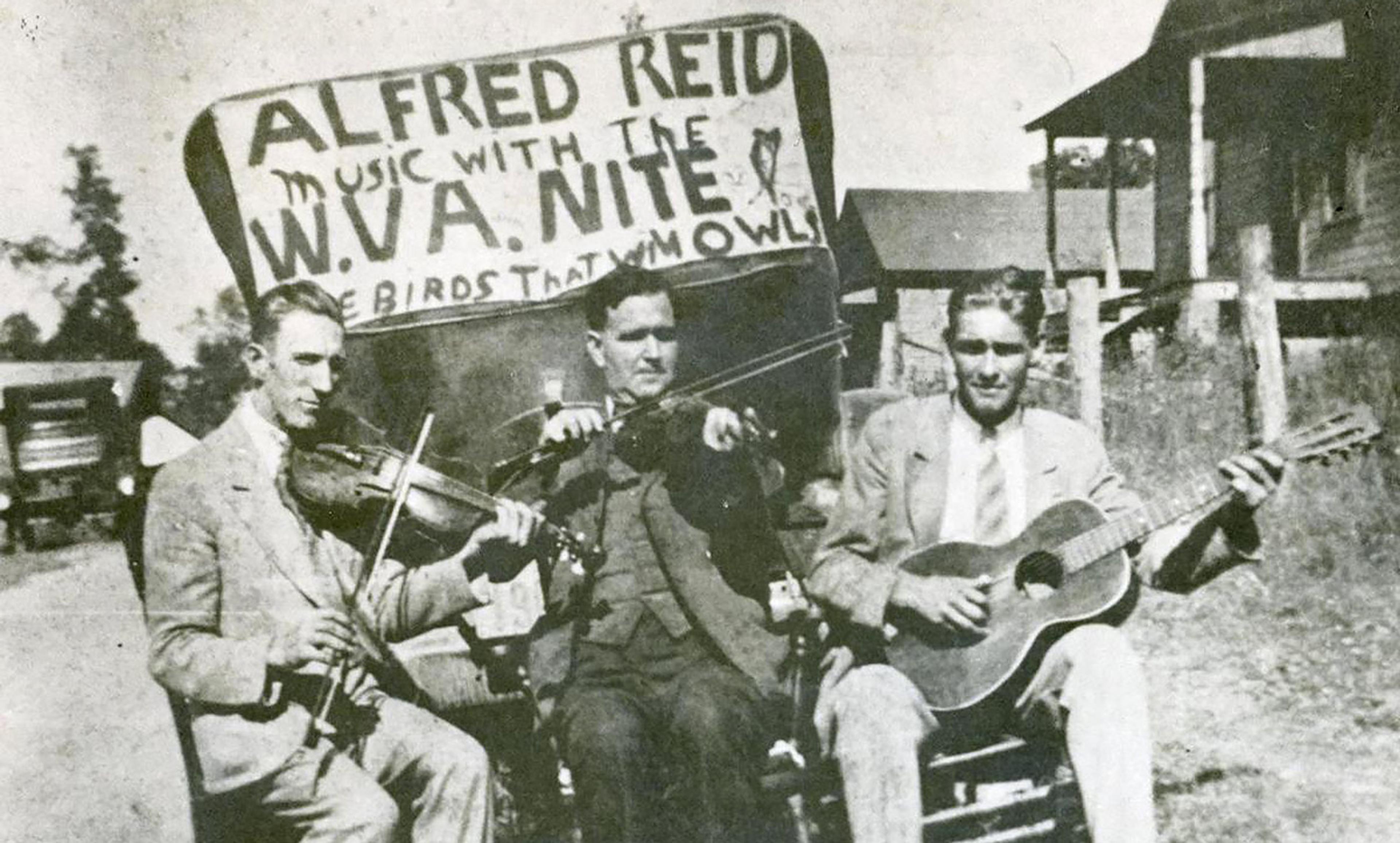 <p>Blind Alfred Reed© and the Virginia Nite Owls <em>c</em>1920. <em>Photo courtesy Goldenseal/East Tennessee State University</em></p>