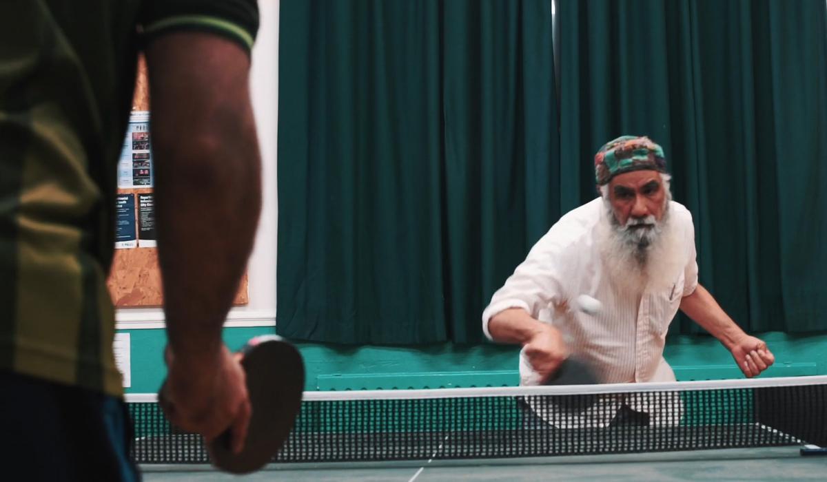 ‘I’m just measuring myself with myself’ ping pong as a route to Sufi