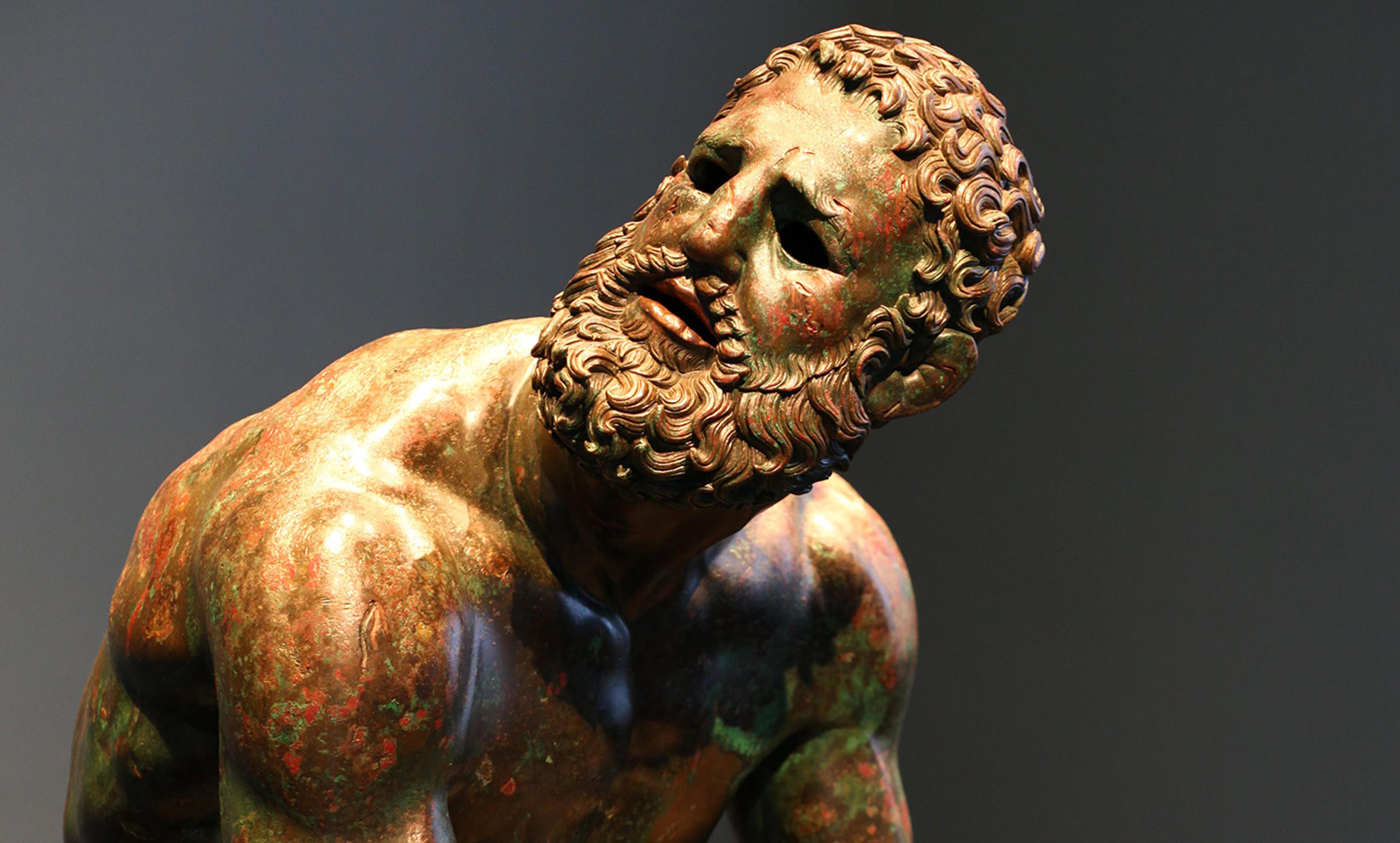 <p><em>The Seated Boxer</em>, Museo delle Terme, Rome. <em>Bradley Weber/Flickr</em></p>
