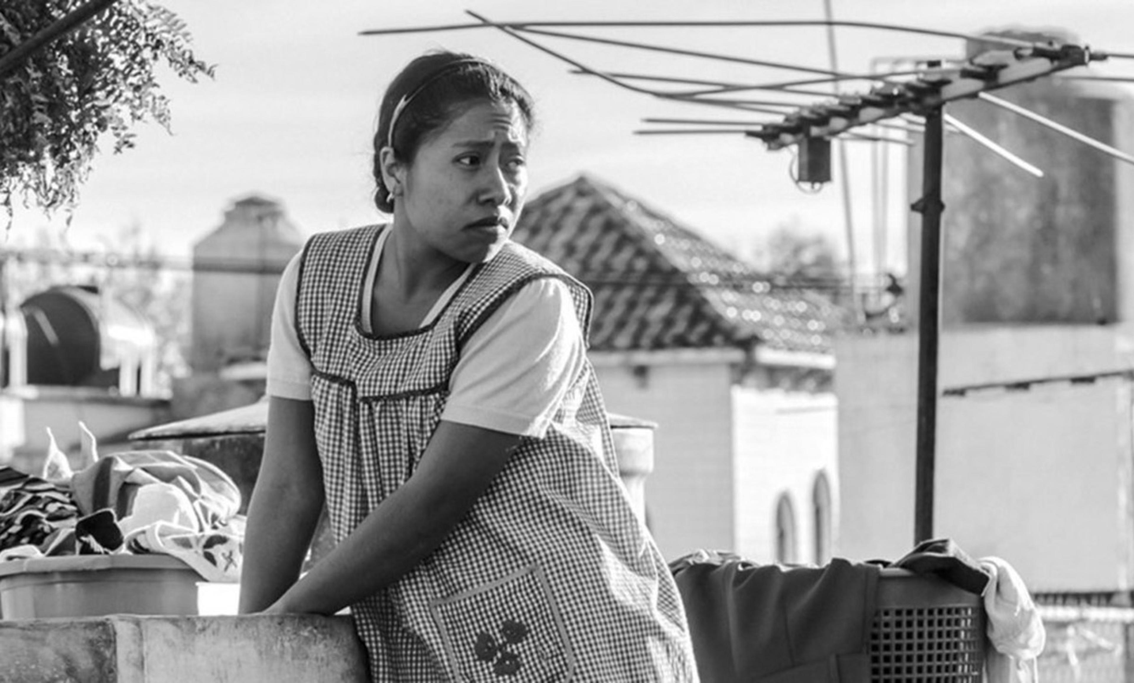 <p>Non-professional actor Yalitza Aparicio’s performance as Cleo in Alfonso Cuarón’s <em>Roma</em> (2018) earned her an Academy Award nomination. <em>Photo courtesy of Netflix</em></p>